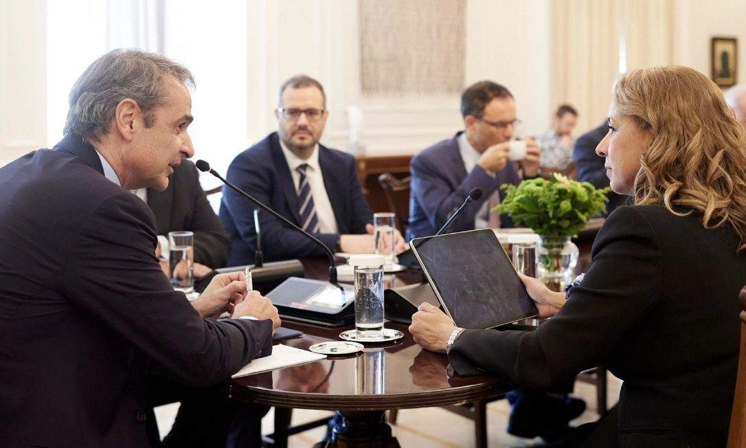 Κυριάκος Μητσοτάκης: Συναντήθηκε με ανώτατα στελέχη ευρωπαϊκών χημικών βιομηχανιών