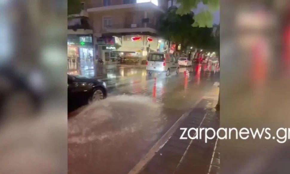 Κακοκαιρία Alexandros: «Πνίγηκαν» Ηράκλειο και Χανιά από την ισχυρή βροχόπτωση – Δείτε βίντεο