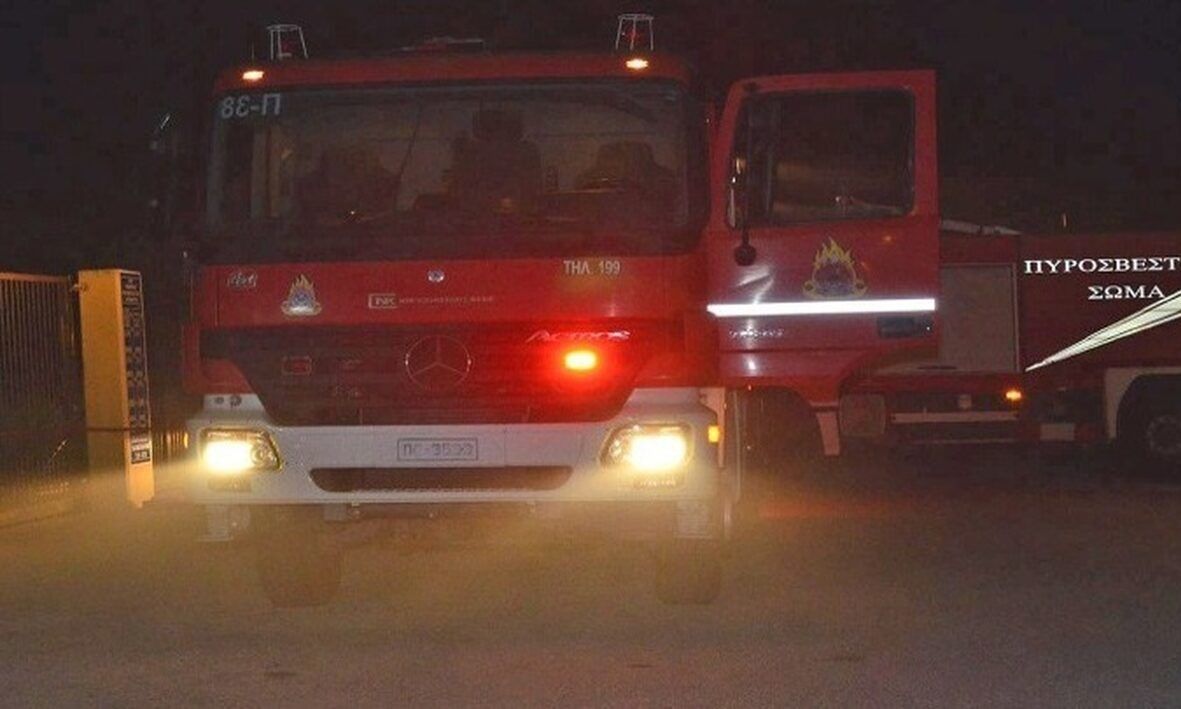 Φωτιά σε χαμηλή βλάστηση στις Σέρρες