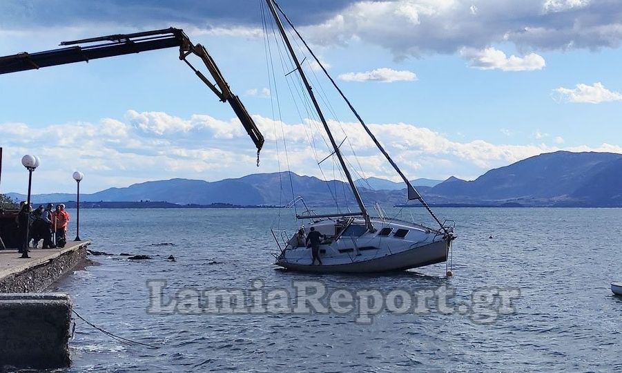 Φθιώτιδα: Αναποδογύρισε σκάφη ο δυνατός αέρας