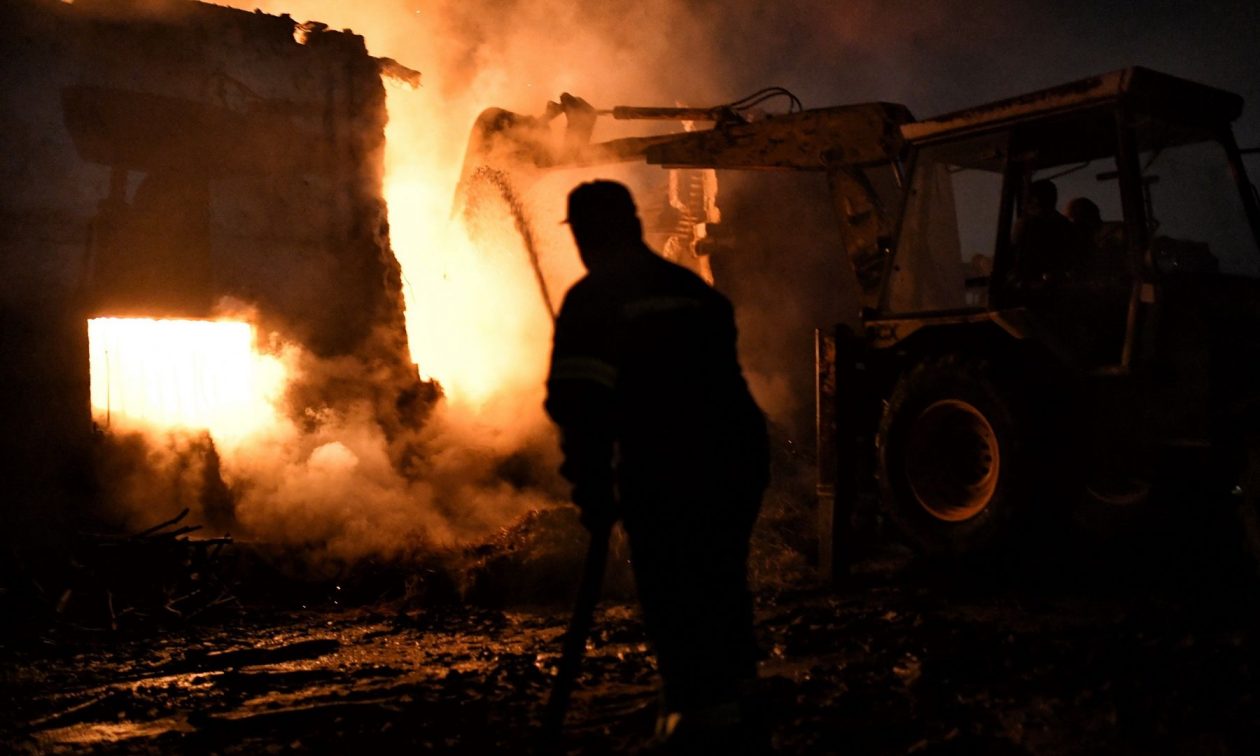 Πυρκαγιά στο Μαντούδι Εύβοιας – Άμεση η κινητοποίηση της πυροσβεστικής