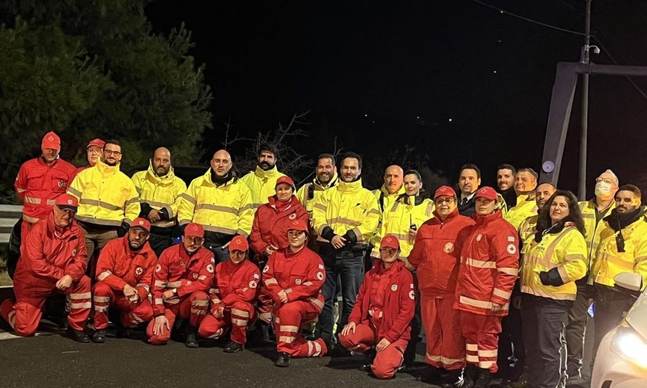 Ο Ελληνικός Ερυθρός Σταυρός συμμετείχε σε άσκηση για την αντιμετώπιση ακραίων καιρικών φαινομένων