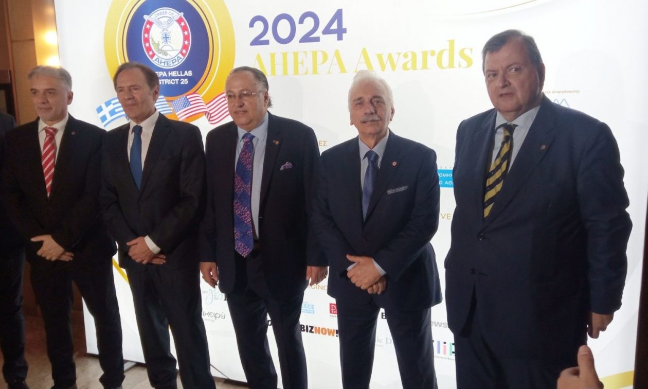 Ο Πρόεδρος του Ελληνικού Ερυθρού Σταυρού ετιμήθη στην εκδήλωση «AHEPA Awards»