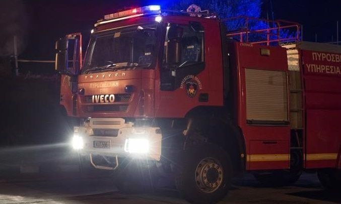 Δοξάτο Δράμας: Κάηκε μονοκατοικία το πρωί