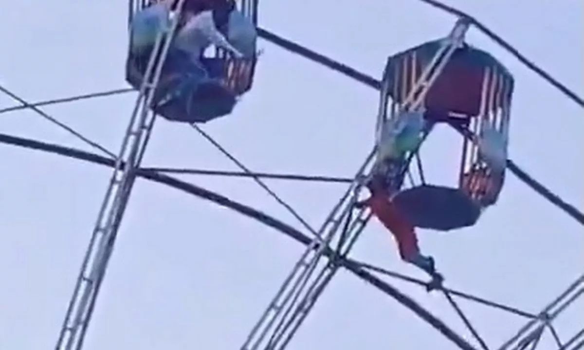 Ινδία: Κορίτσι 13χρονών έπεσε από καμπίνα ρόδας λούνα παρκ – Κρεμόταν 18 μέτρα στον αέρα
