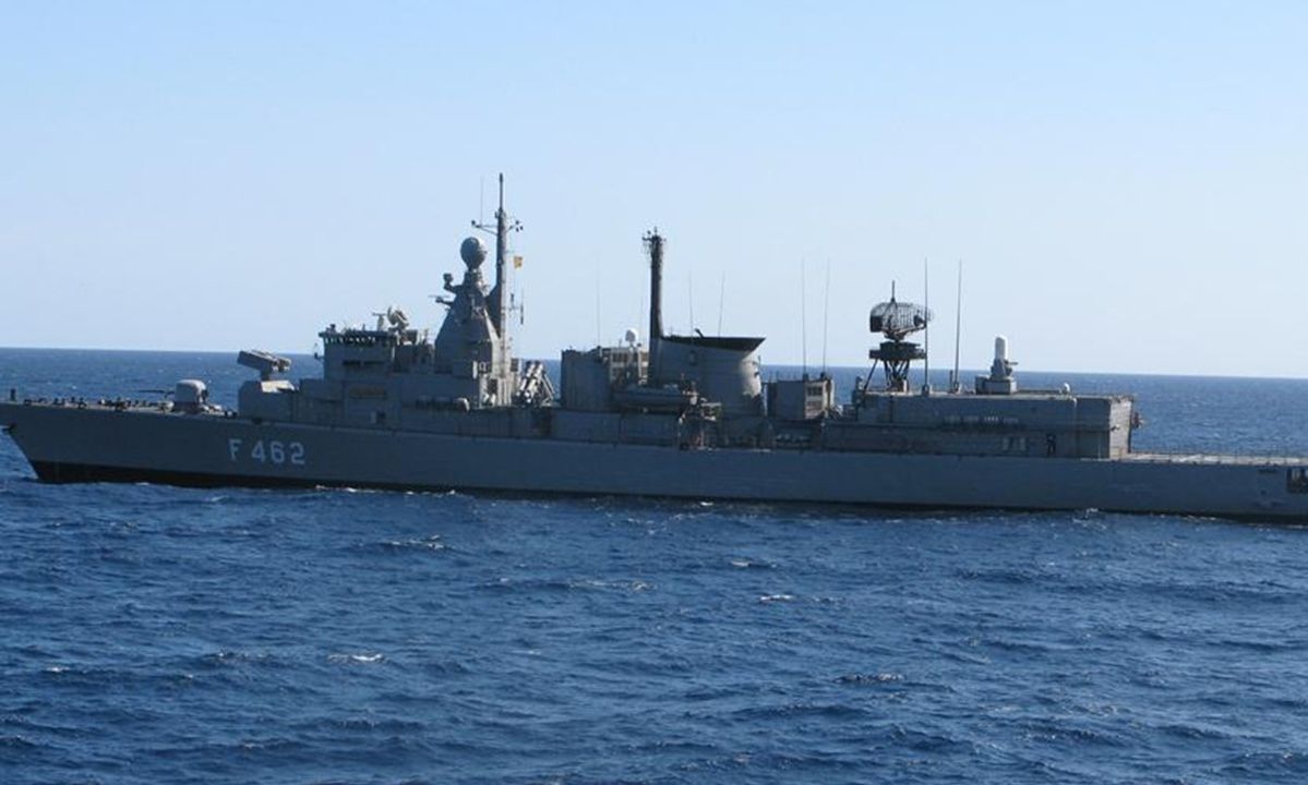 Ελληνική φρεγάτα συνοδεύει το αεροπλανοφόρο Charles De Gaulle στην Ανατολική Μεσόγειο