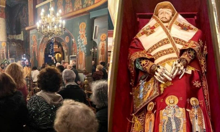 Άγιος Ελευθέριος: Πλήθος πιστών προσκύνησε το Ιερό Σκήνωμά του στην Ινέπολη Νέας Ιωνίας