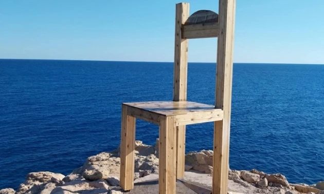 Γαύδος: Πραγματοποιήθηκε «λίφτινγκ» στην εμβληματική Καρέκλα του νησιού