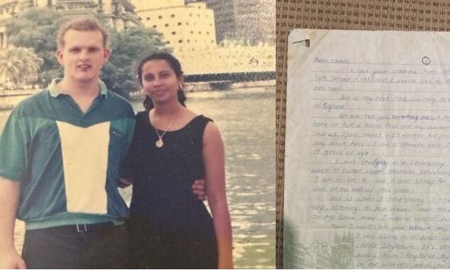 Αλληλογραφούσαν ως έφηβοι και γιόρτασαν 30 χρόνια γάμου – «Είναι η καλύτερή μου φίλη»