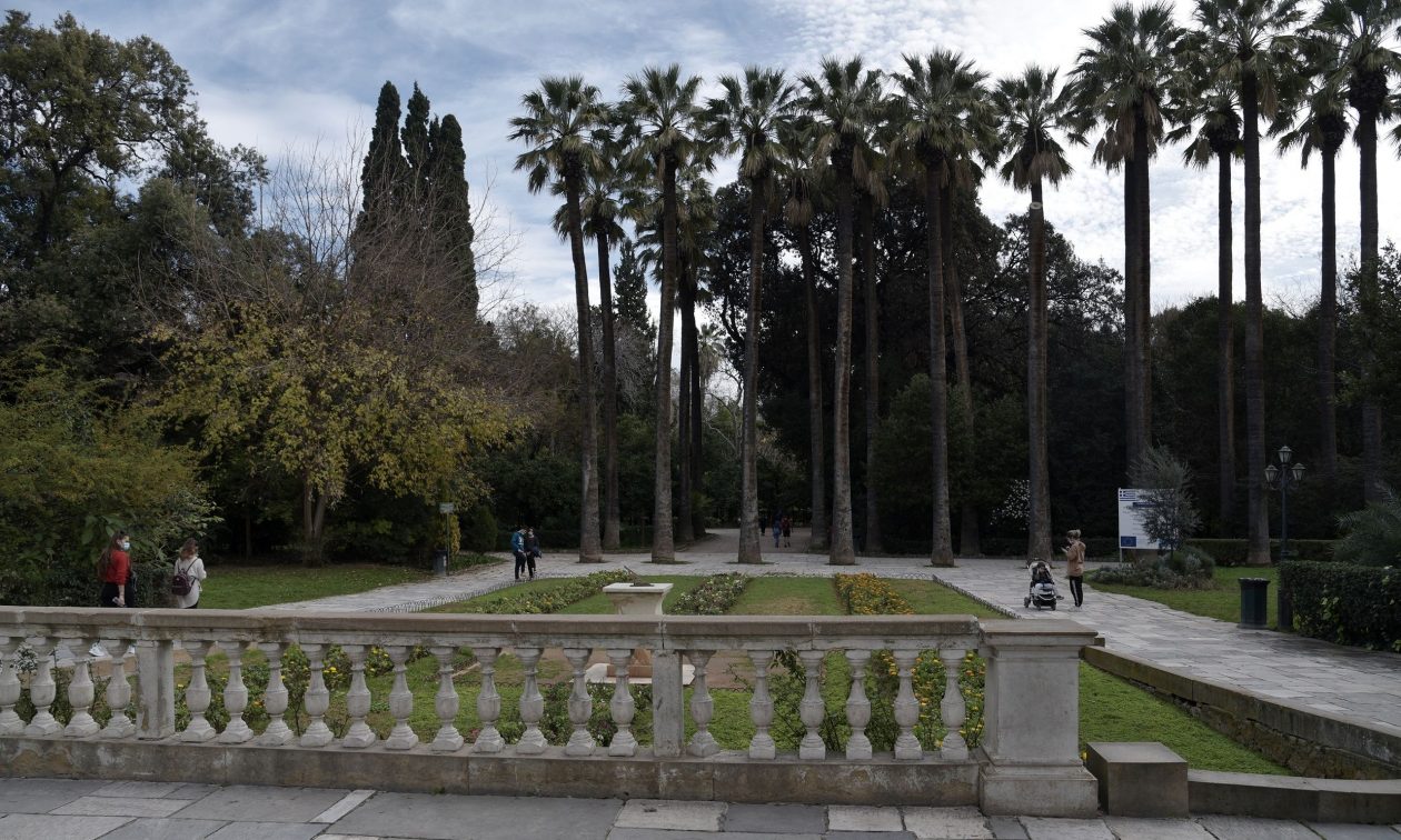 Ζάππειο: Έκλεισε ο Εθνικός Κήπος λόγω των ισχυρών ανέμων