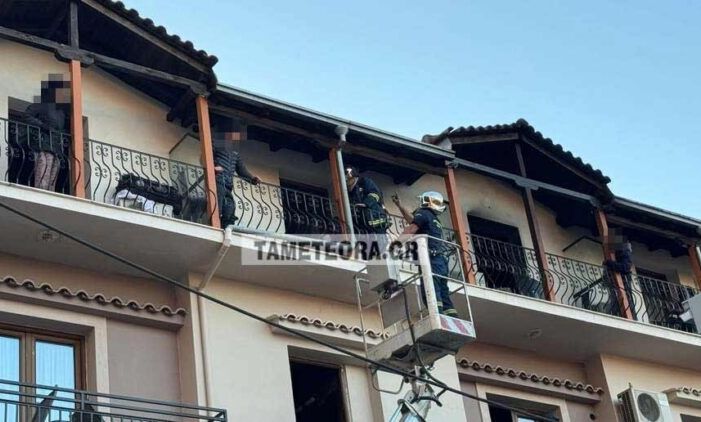 Υπό έλεγχο τέθηκε η φωτιά σε ξενοδοχείο στην Καλαμπάκα – Τραυματίσθηκε ελαφρά ο ιδιοκτήτης