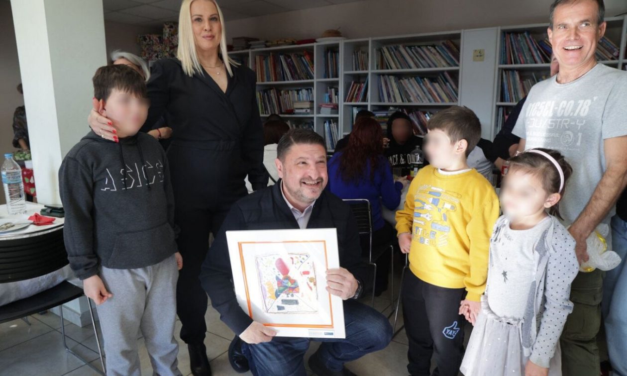 Νίκος Χαρδαλιάς: Πρωτοχρονιά στα «Παιδικά Χωριά SΟS» για τον Περιφερειάρχη Αττικής