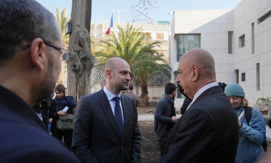 Στη Συρία οι υπουργοί Εξωτερικών της Γαλλίας και της Γερμανίας