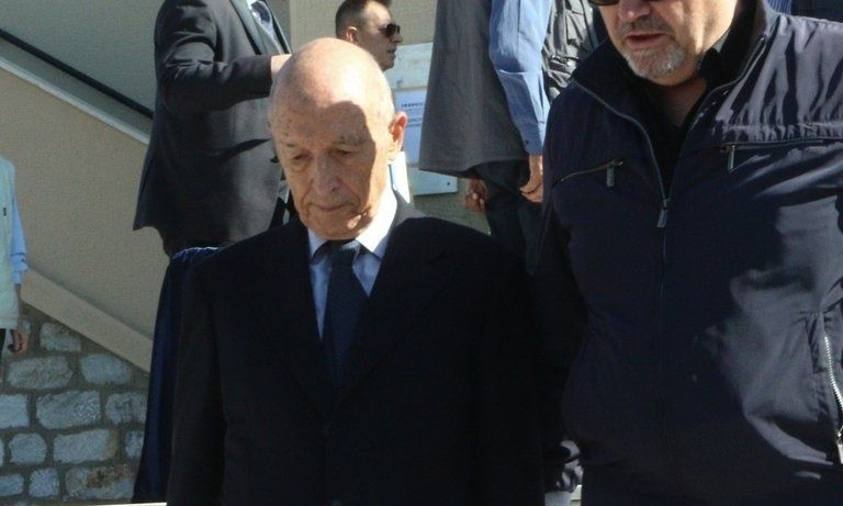 Κώστας Σημίτης: Η τελευταία δημόσια εμφάνιση του πρώην πρωθυπουργού