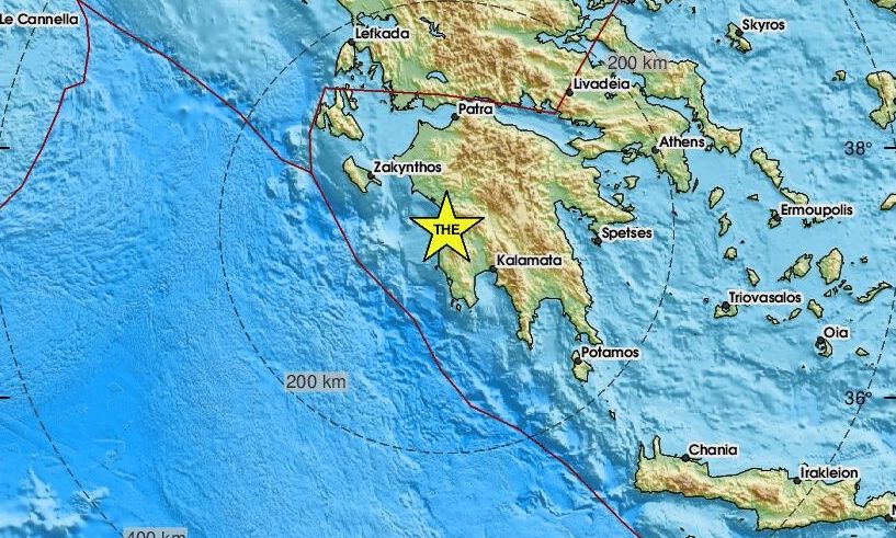 Σεισμός τώρα στη Ζαχάρω – «Τρέμει» η γη στην Ηλεία