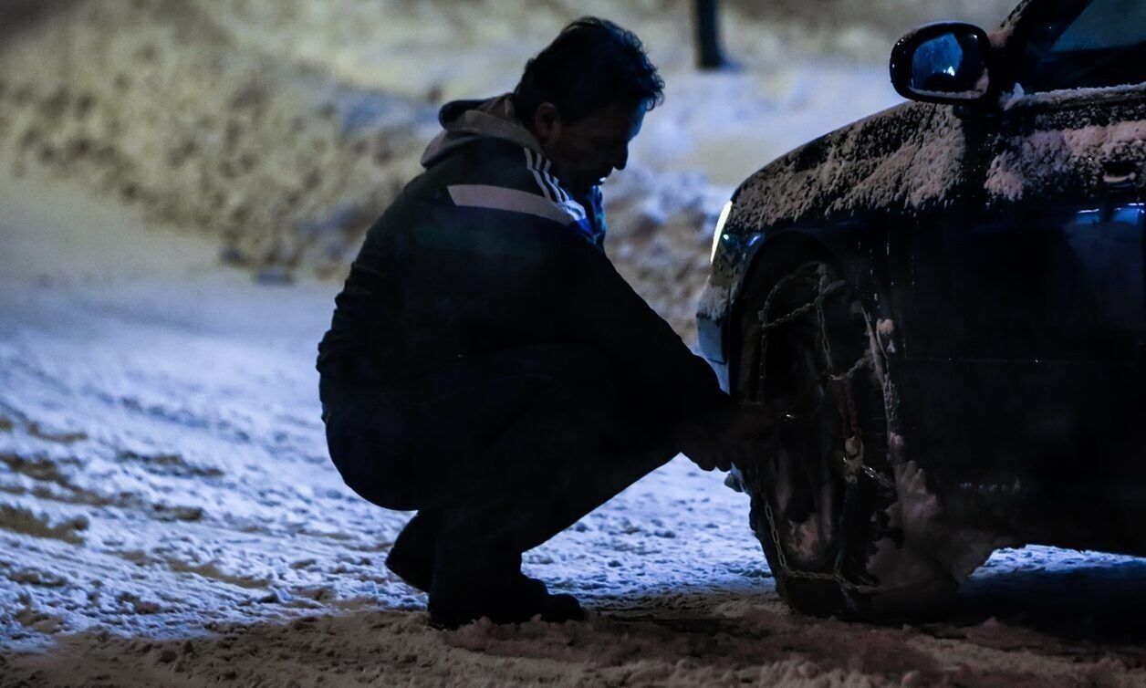 Σε ποιες περιοχές χρειάζονται αντιολισθητικές αλυσίδες – Οι δρόμοι που είναι κλειστοί