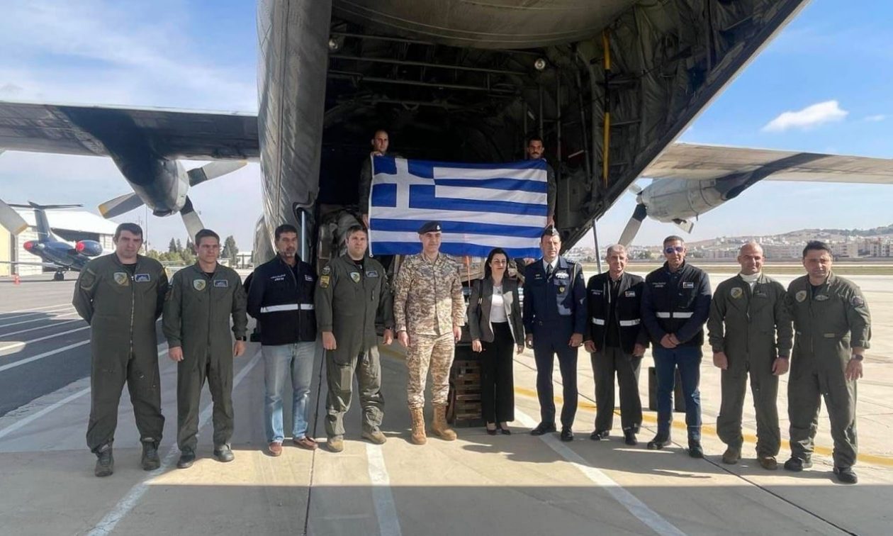 Το ΓΕΕΘΑ έστειλε ανθρωπιστική βοήθεια στη Γάζα (pics)