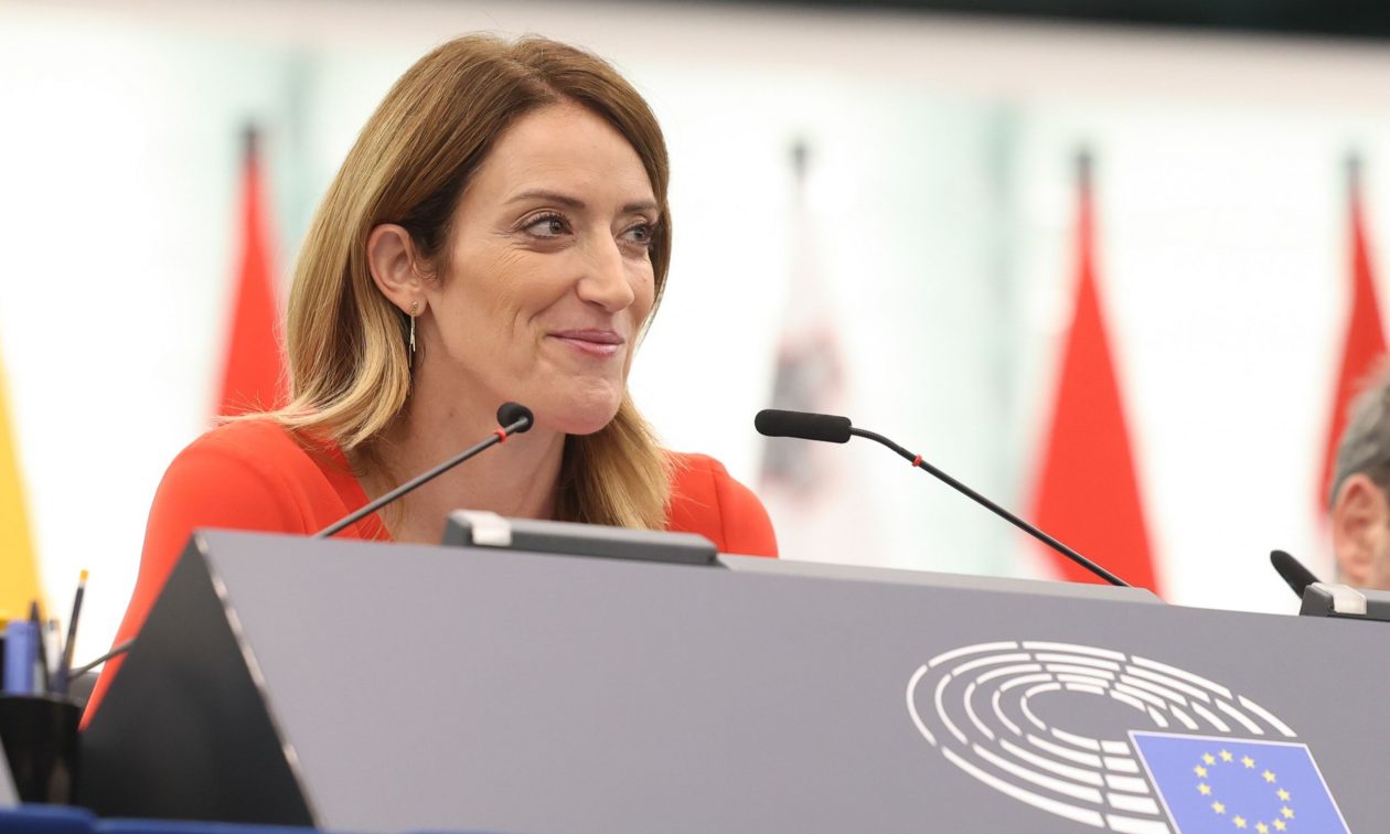 Συγχαρητήρια της προέδρου του ΕΚ, Ρομπέρτα Μέτσολα στον Νικήτα Κακλαμάνη