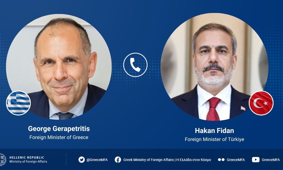 Ο Γεραπετρίτης μίλησε με τον Φιντάν – Εξέτασαν προετοιμασίες για το επερχόμενο Συμβούλιο Συνεργασίας