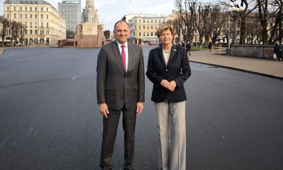 Στην Λετονία ο Γιώργιος Γεραπετρίτης