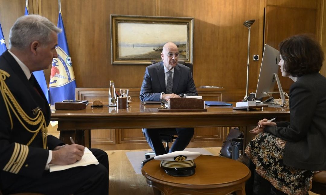 Δένδιας σε Auer: Έντονη αντίθεση της Ελλάδας στην πώληση πυραύλων ΜΕΤΕΟR από τη Γαλλία στην Τουρκία