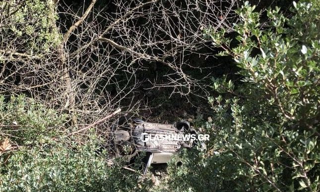 Χανιά: Τροχαίο με πτώση αυτοκινήτου σε γκρεμό – Οδηγός έμεινε όλη τη νύχτα εγκλωβισμένος στο όχημα