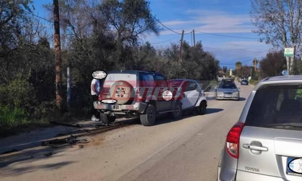 Πατρών – Πύργου: Καραμπόλα τεσσάρων οχημάτων στα Ροΐτικα – Ένας τραυματίας στο νοσοκομείο