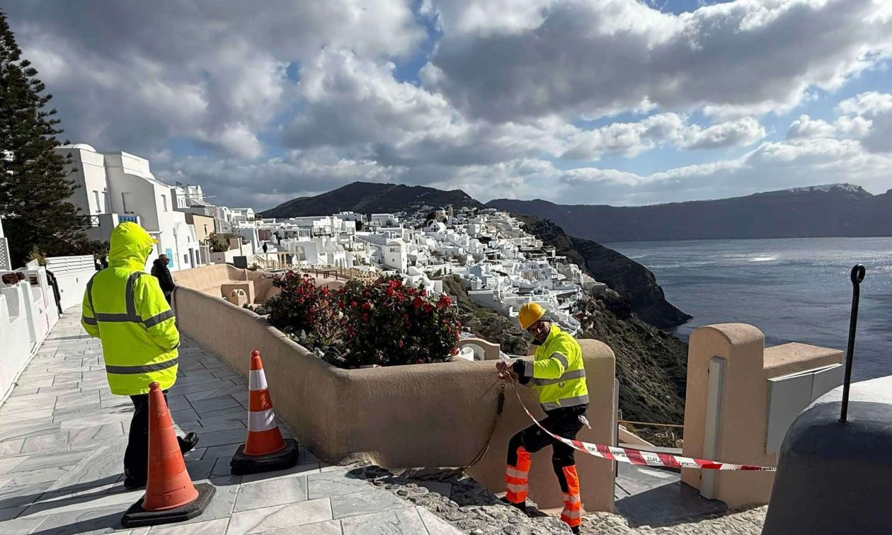 Σαντορίνη: Πάνω από 12.800 σεισμοί έως την 8η Φεβρουαρίου- Πού έχουν εκδηλωθεί κατολισθήσεις