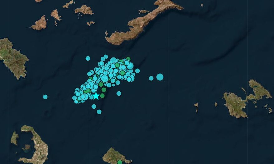 Σεισμός τώρα στην Αμοργό