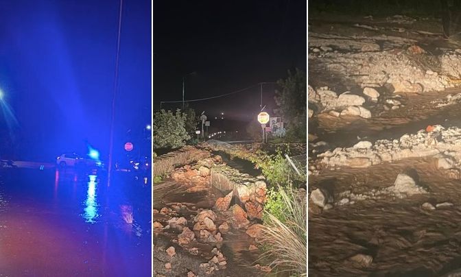 Κεφαλονιά: Μεγάλες καταστροφές από την κακοκαιρία – Πλημμύρισαν σπίτια – Προβλήματα στο οδικό δίκτυο