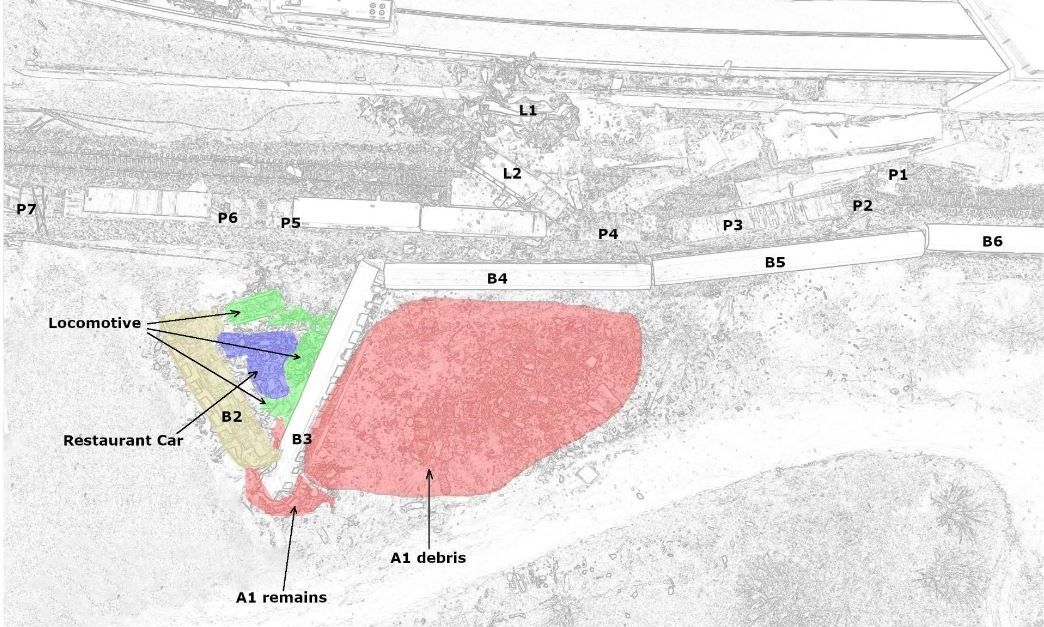 Πόρισμα Τέμπη: Τα ανθρώπινα λάθη – Η πυρόσφαιρα μετά το δυστύχημα – 5 έως 7 θύματα από τη φωτιά