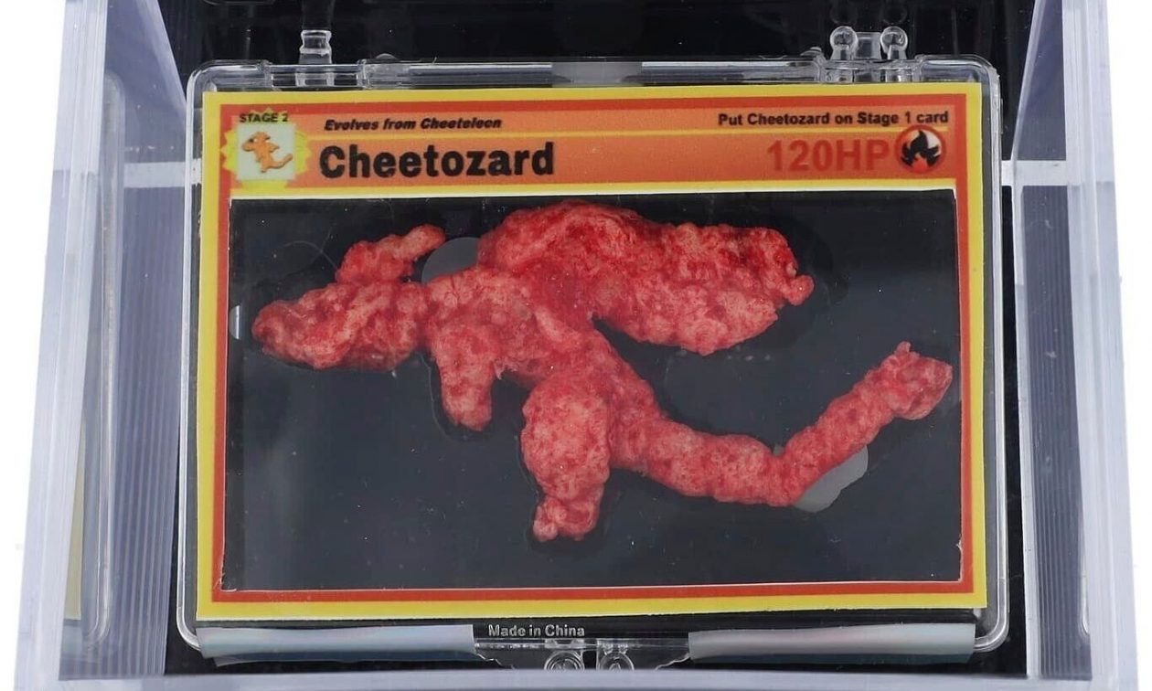 Cheeto σε σχήμα πόκεμον πουλήθηκε σε δημοπρασία για 81.234 ευρώ
