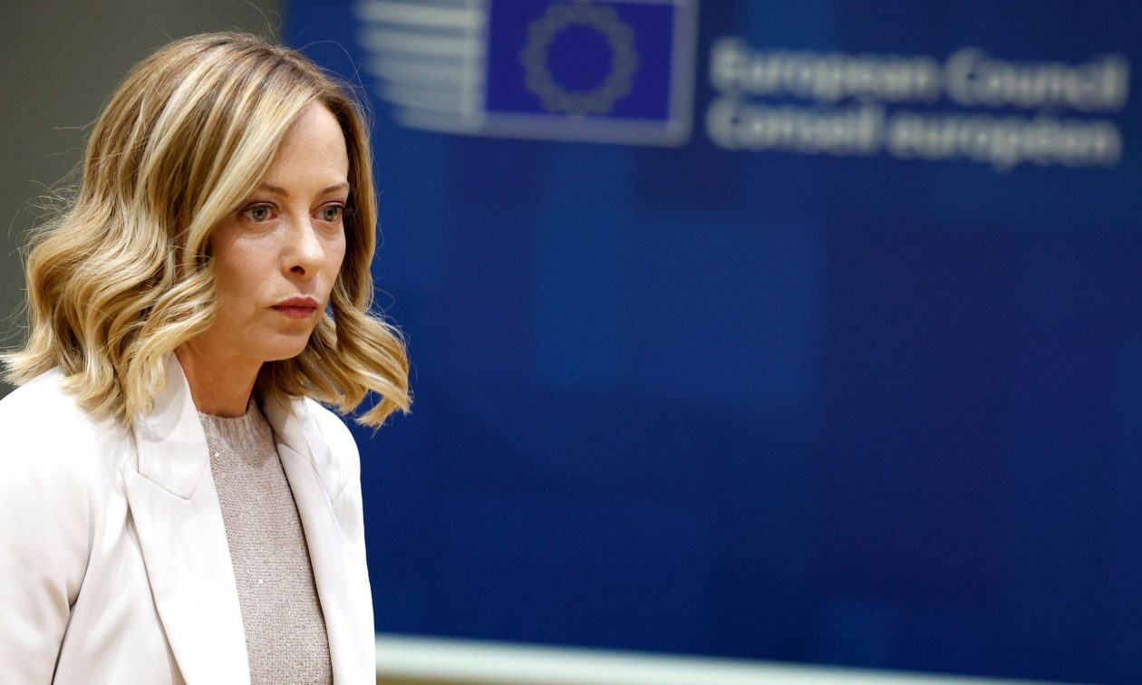 Μελόνι: Η αποστολή ευρωπαϊκών στρατευμάτων στην Ουκρανία είναι «η λιγότερο αποτελεσματική λύση»