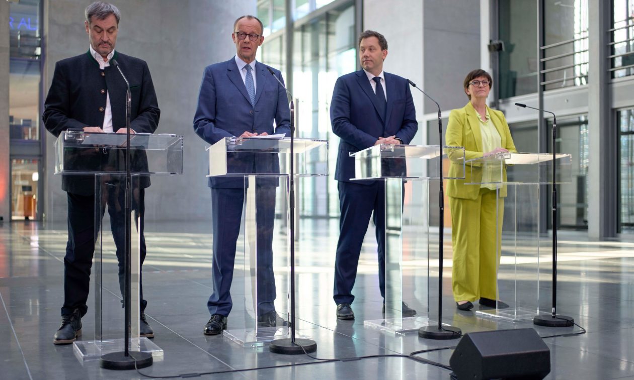 Γερμανία: Συμφωνία Χριστιανικής Ένωσης – SPD – Άμεσα διαπραγματεύσεις για τον σχηματισμό κυβέρνησης