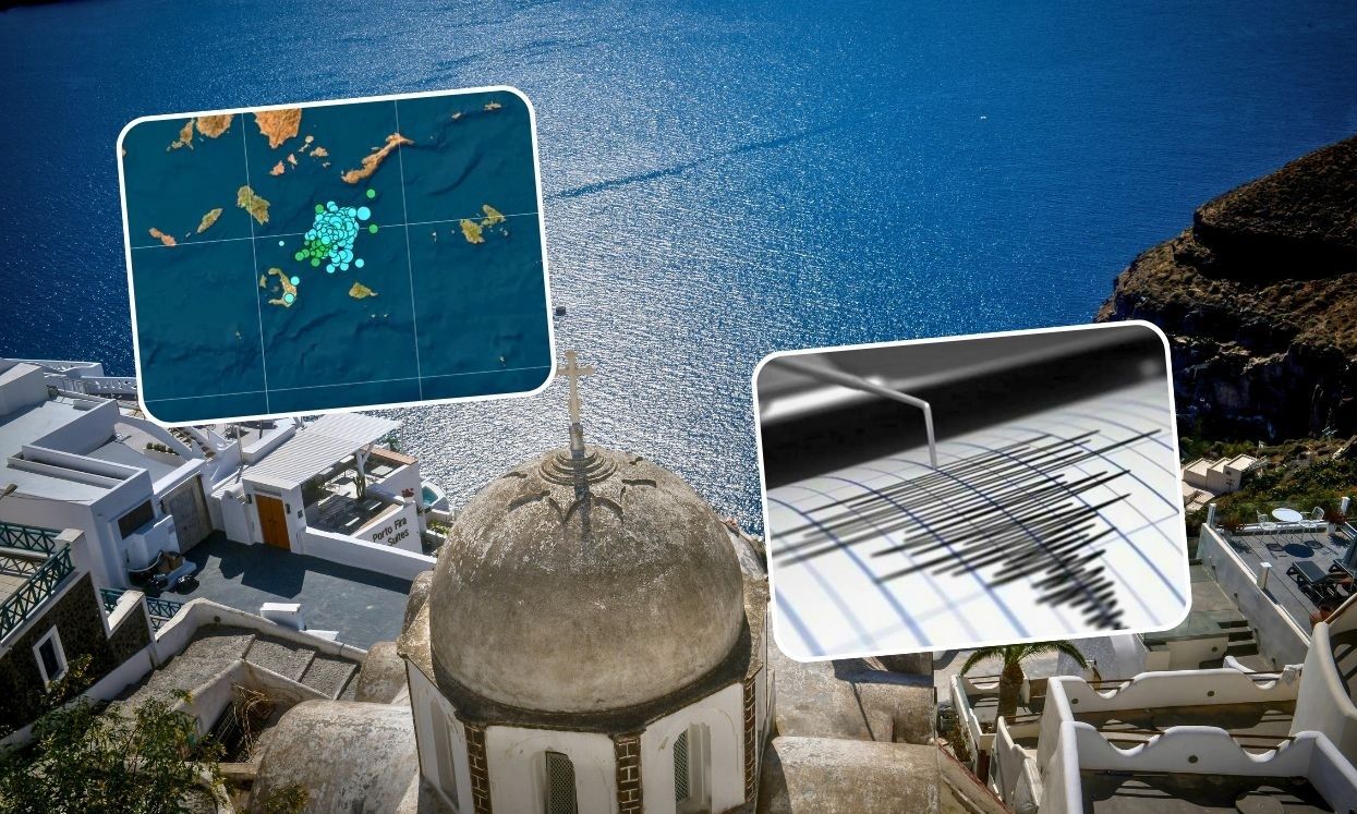 Λέκκας για Σαντορίνη: Απομακρύνθηκε το σενάριο για 6 Ρίχτερ – Tα τελευταία δεδομένα