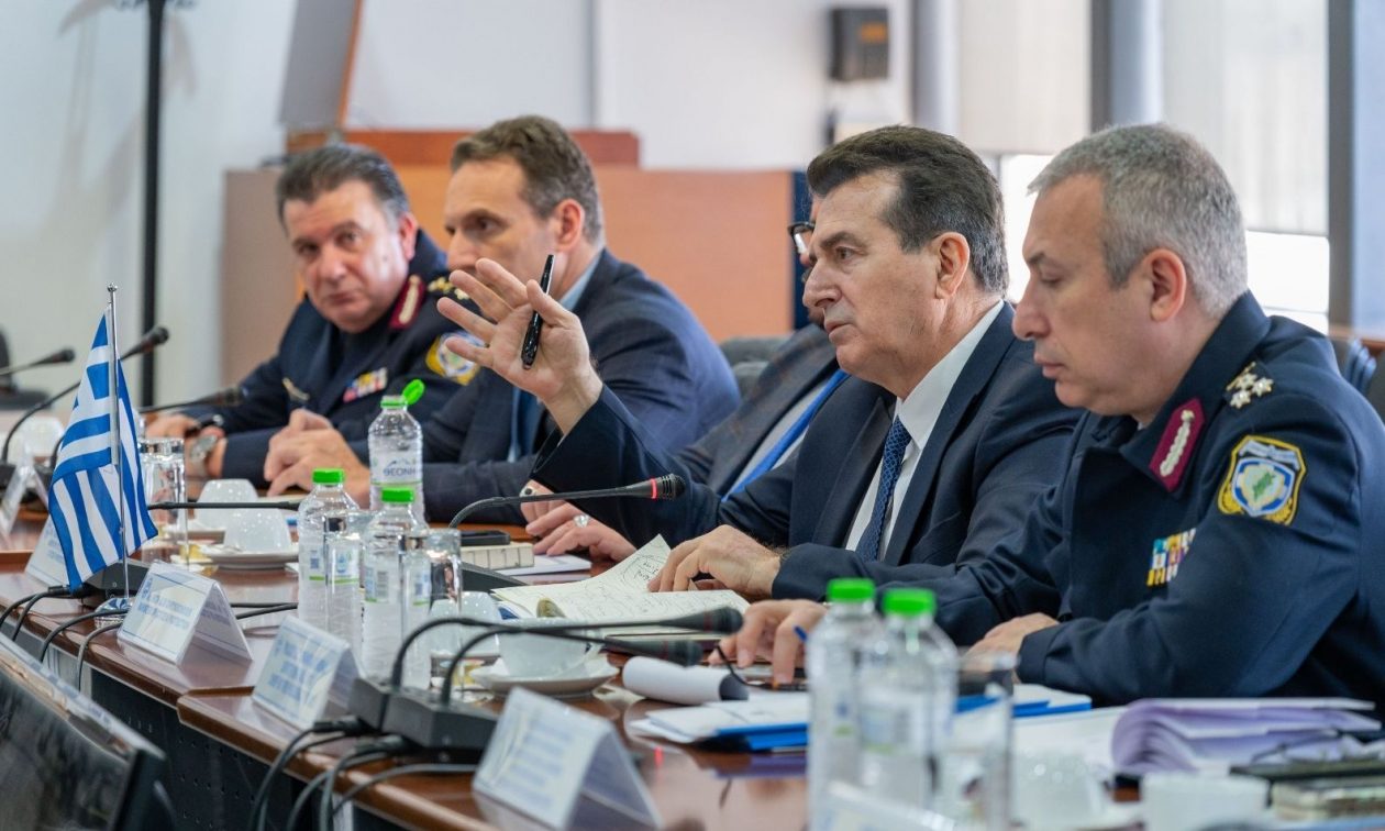 Συνάντηση του Μιχάλη Χρυσοχοΐδη και Εκτελεστικού Διευθυντή του FRONTEX