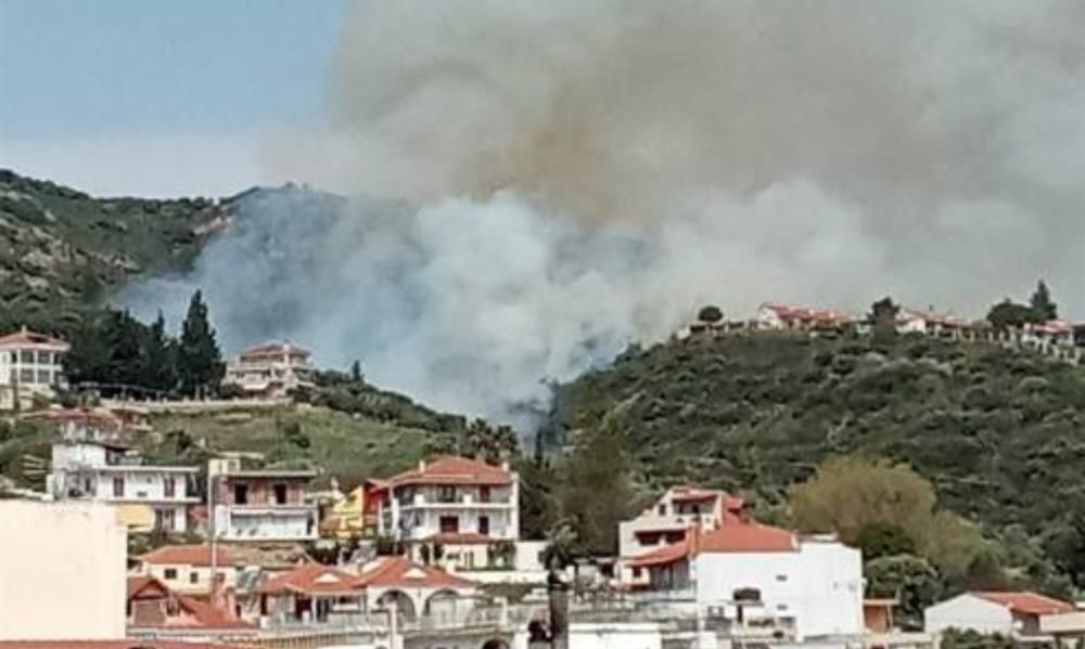 Υπό έλεγχο η φωτιά που ξέσπασε στον Αστακό Αιτωλοακαρνανίας