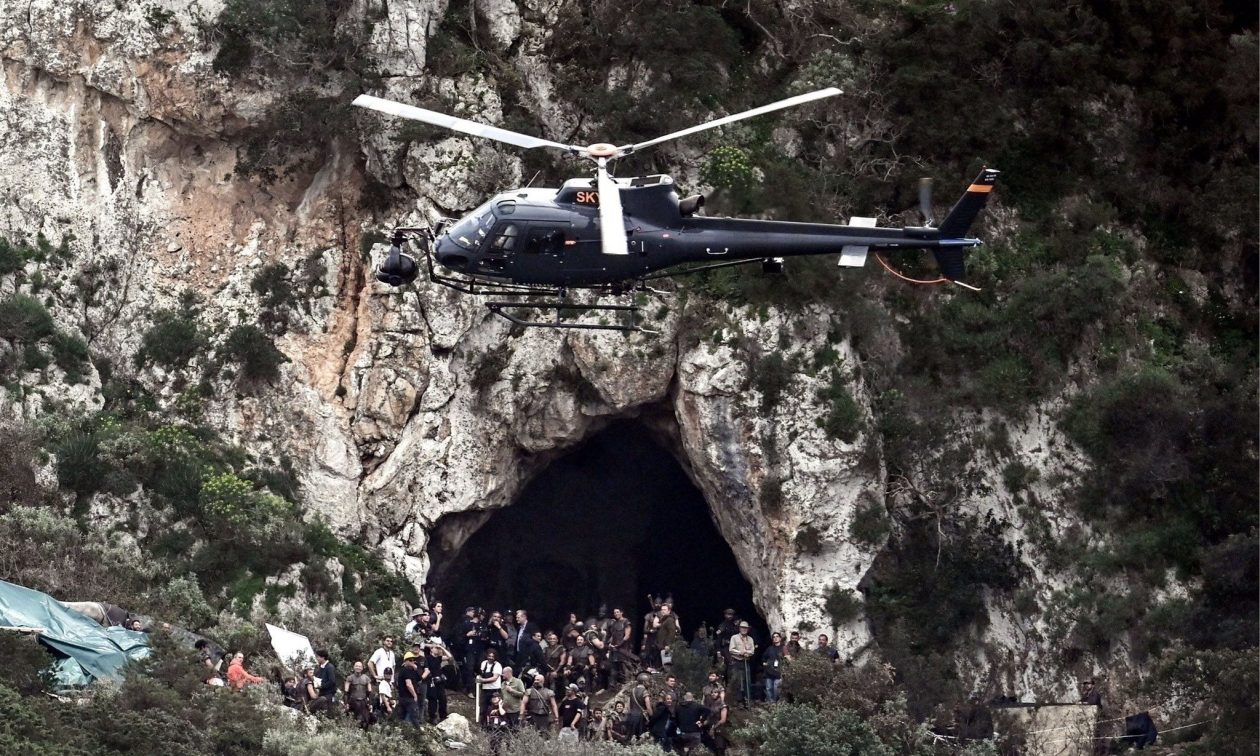 Μεσσηνία: Εντυπωσιακά γυρίσματα στη Σπηλιά του Νέστορα για την «Οδύσσεια» του Christopher Nolan