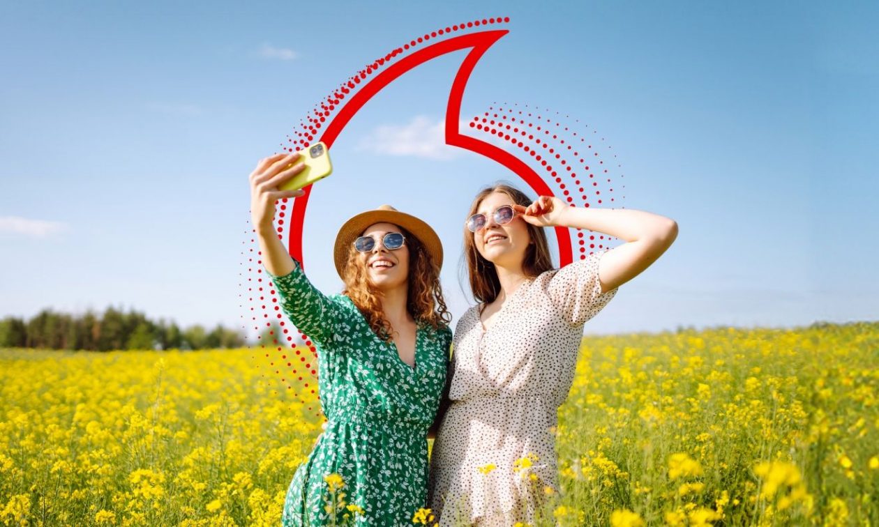 Ανοιξιάτικη διάθεση με απεριόριστα data από τη Vodafone