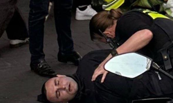 Επίθεση στο Αμστερνταμ: Η στιγμή της σύλληψης του δράστη – Βίντεο