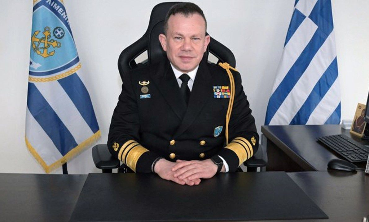 Νέος αρχηγός του Λιμενικού Σώματος ο Αντιναύαρχος Τρύφωνας Κοντιζάς