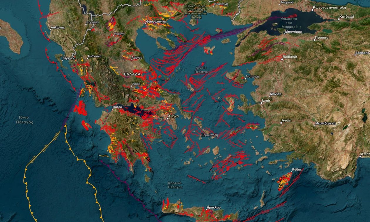 Πόσο πιθανός είναι ένας σεισμός άνω των 7 Ρίχτερ στην Ελλάδα-  Τα επίφοβα ελληνικά ρήγματα