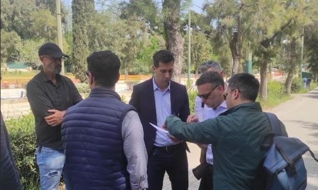 «Ντου» Δούκα στη Βασιλίσσης Όλγας – Θα πηγαίνει κάθε εβδομάδα για να ολοκληρωθεί το έργο
