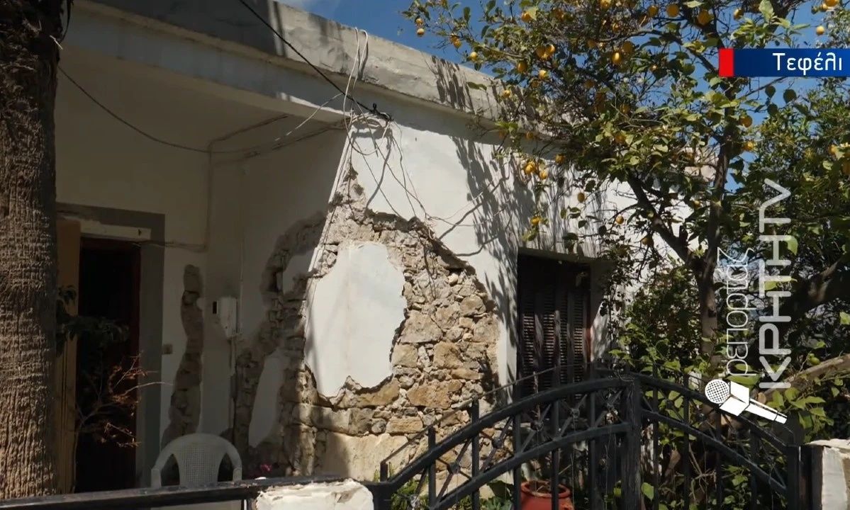 Κρήτη: Μεγάλες οι πληγές 4 χρόνια μετά τον σεισμό – Αντί για Ανάσταση ακόμη… στα χαλάσματα