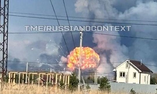 Ρωσία: Εκρήξεις σε αποθήκη πυρομαχικών λόγω «μη τήρησης των κανόνων ασφαλείας» – Δείτε εικόνες