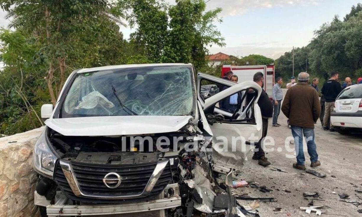 Θανατηφόρο τροχαίο στη Ζάκυνθος: Αυτοκίνητο συγκρούστηκε με βανάκι – Νεκρός 79χρονος