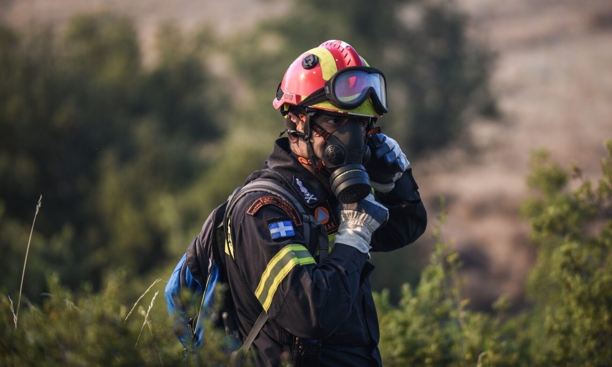 Κεφαλονιά: Χωρίς ενεργό μέτωπο η φωτιά στο Ληξούρι
