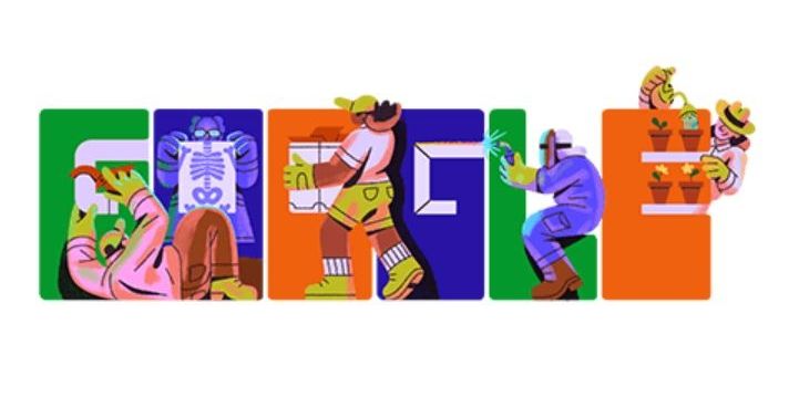 Εργατική Πρωτομαγιά: Αυτό είναι το doodle της Google για το οκτάωρο