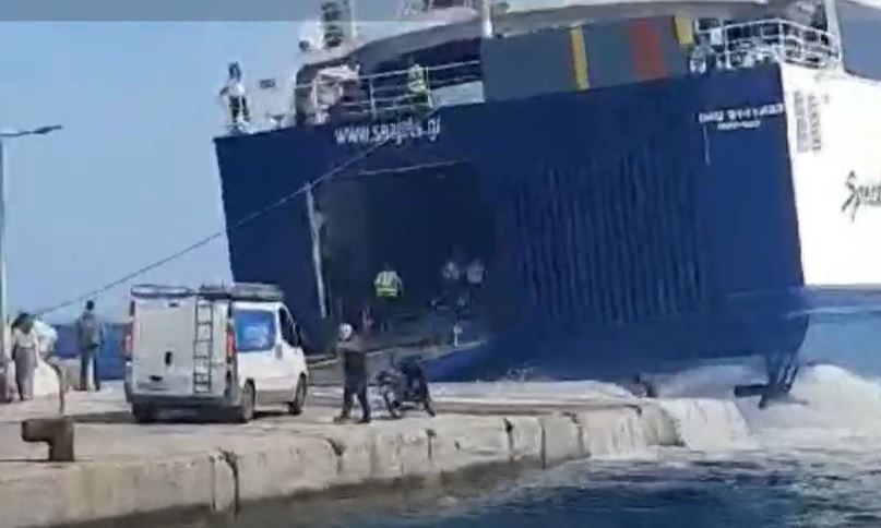 Αλόννησος: Πώς έγινε το παραλίγο ατύχημα στο λιμάνι με τον κάβο του «Speedrunner Jet 2» (vid)