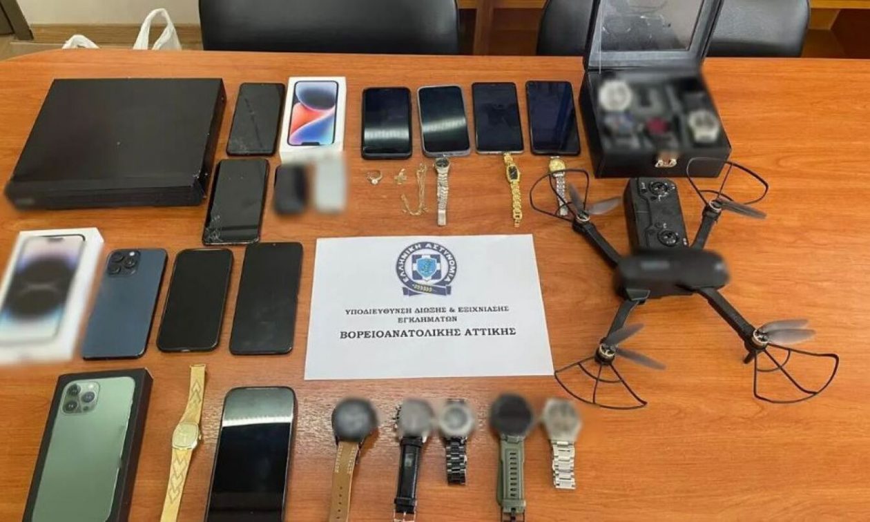 Άνω Λιόσια: Συμμορία είχε τσιλιαδόρο ένα… drone και άδειαζε σπίτια σε Χαλκίδα και Αττική